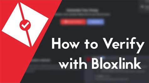 You should only be verifying through https blox. . Bloxlink verify
